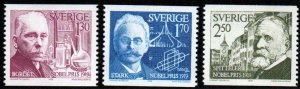 Sweden # 1310 - 1312 MNH