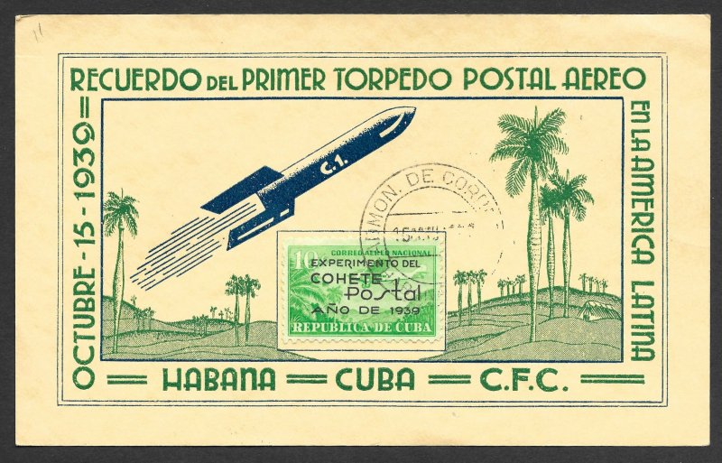 Doyle's_Stamps: 1939 Experimental Rocket Mail Postal History