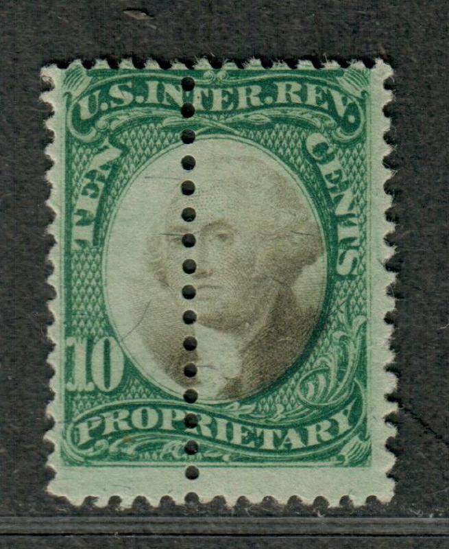 US Sc#RB7a Used/F, Misperf-Extra Row! Error, Cv. $300