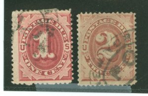 United States #J15-16  Multiple