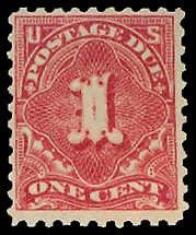 U.S. POSTAGE DUE J52a  Mint (ID # 31121
