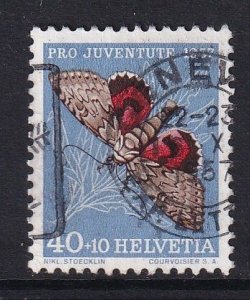 Switzerland  #B271  used 1957  Pro Juventute insects 40c