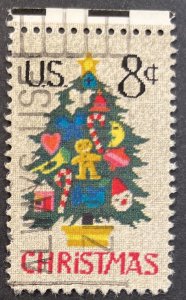 US #1508 Used F/VF 8c Christmas Tree 1973 [G10.1.2]