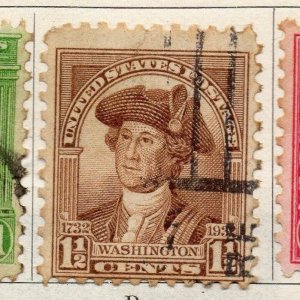 United States 1932 Early Issue Fine Used 1c. 149188