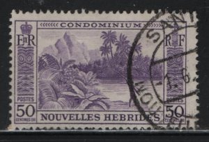 NEW HEBRIDES, FRENCH  105  USED