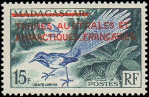 French Southern & Antarctic Territory #1, Complete Set, 1955, Birds, NH