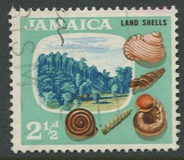 Jamaica -Scott 220 - Definitive Issue -1964 - Used - Single 2.1/2p Stamp