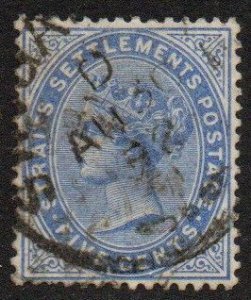 Straits Settlements Sc #45 Used