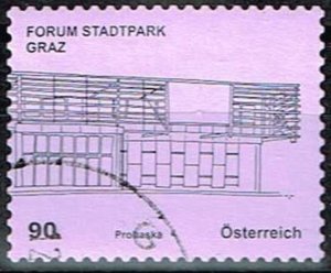 Austria 2011,Sc.#2309 used Museums and art houses: Forum Stadtpark Graz