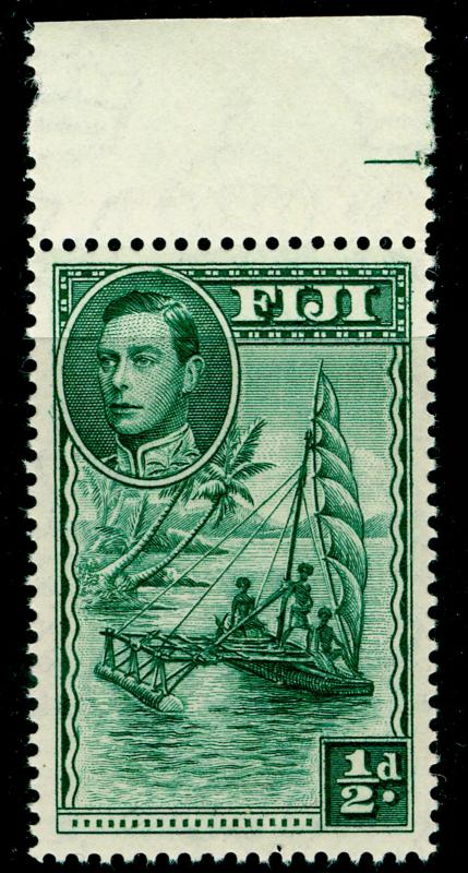 FIJI SG249a, ½d green, NH MINT. Cat £21. MARGINAL.