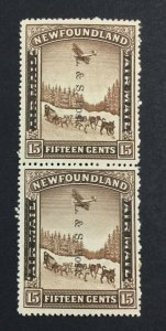 MOMEN: NEWFOUNDLAND SG #229a 1933 MINT OG H/NH(BOTTOM) £26++ LOT #7048