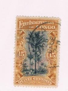 Belgian Congo  #43 Used Palms (B0118)