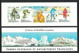 FSAT TAAF Polar Clothing 5v Booklet 2003 MNH SG#503-507 MI#515-519