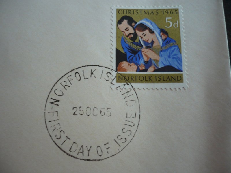 Postal History - Norfolk Island - Scott# 70 - First Day Cover