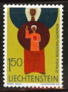 LIECHTENSTEIN Scott 440 MNH** from the 1967-71 Patron Saint set