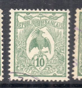 French Colonies Caledonia Early 1900s Issue Fine Used 10c. NW-253658