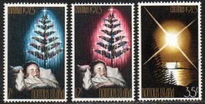 Norfolk Island Sc #153-155 MNH