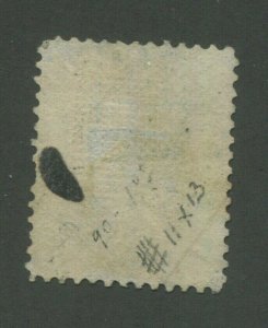 1867 United States Postage Stamp #90 Used Fancy Cork Cancel