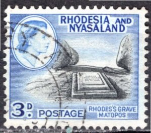 Rhodesia; 1959: Sc. # 162: Used Single Stamp