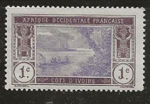 Ivory Coast ^ Scott # 42 - MH