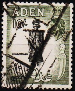 Aden.1953 10s S.G.70 Fine Used