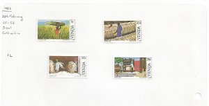 VENDA - 1982 - Sisal Cultivation - Perf 4v Set - Mint Light Hinged