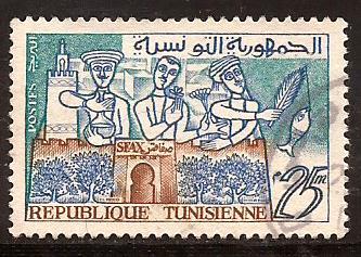 Tunisia  #  352  used