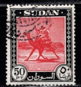 Sudan - #114 Camel Post - Used