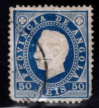 Angola  Scott 21 used stamp CV$4