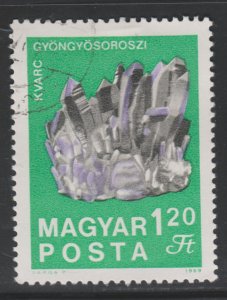 Hungary 1993 Quartz Crystals 1969