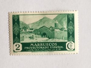 Spanish Morocco – 1935 – Single “Building” Stamp – SC# 145 – MLH