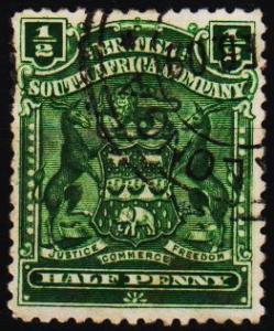 Rhodesia.1898 1/2d S.G.75a Fine Used