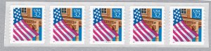 PNC5 32c Flag SA (97) 1111 US 2915D 10 x10 perf MNH  F-VF