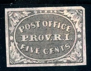 USAstamps Unused VF US 1898 Post Office Prov. R. I. Scott 10x1 Re-Print NG +Cert