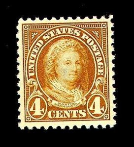 momen: US Stamps #556 Mint OG NH PSE Graded 85