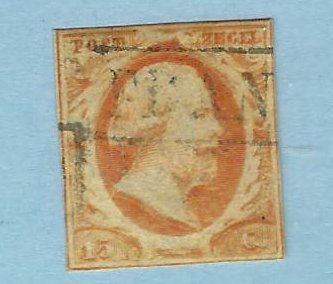 Netherlands SC#3 Used Fine  SCV$125.00...Great Value!