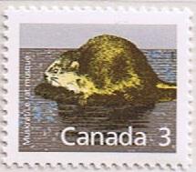 Canada Mint VF-NH #1157 Muskrat