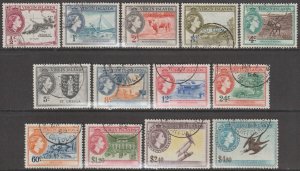 EDSROOM-16399 Virgin Islands 115-127 Used 1956 Complete Queen Elizabeth CV$60.50