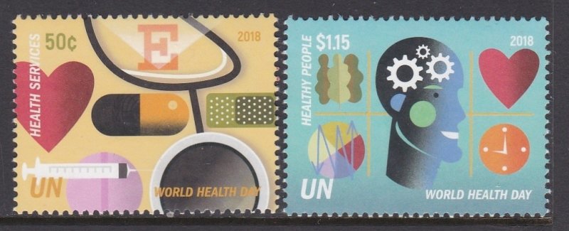 1192-93 World Health Day MNH