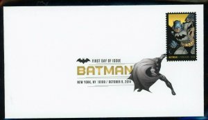 U.S.  Batman  Scott 4928 - 4935 Set of 8 DCP Cancel First Day Covers