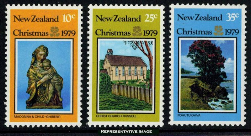 New Zealand Scott 690-692 Mint never hinged.