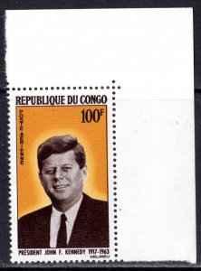 Congo (Brazaville) 1965 Sc#C32 PRES.JOHN F.KENNEDY Single MNH