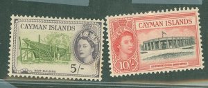 Cayman Islands #147/148 Unused Single