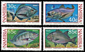 Namibia MNH 755-8 Coastal Angling Fish Marine Life 1994