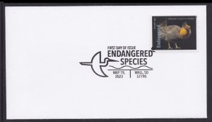 US 5799p Endangered Species Attwater's Prairie Chicken BWP FDC 2023