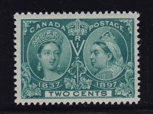 Canada Scott # 52 VF-XF mint never hinged nice color scv $ 93 ! see pic !