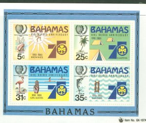 Bahamas #575a Mint (NH) Souvenir Sheet