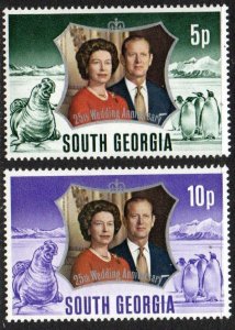 South Georgia Sc #35-36 MNH