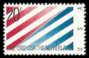 PCBstamps   US #2003 20c U.S. & Netherlands, MNH, (14)
