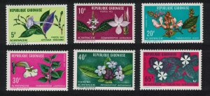 Gabon Flowers Varieties of Acanthus 6v 1972 MNH SG#449-454 MI#464-469